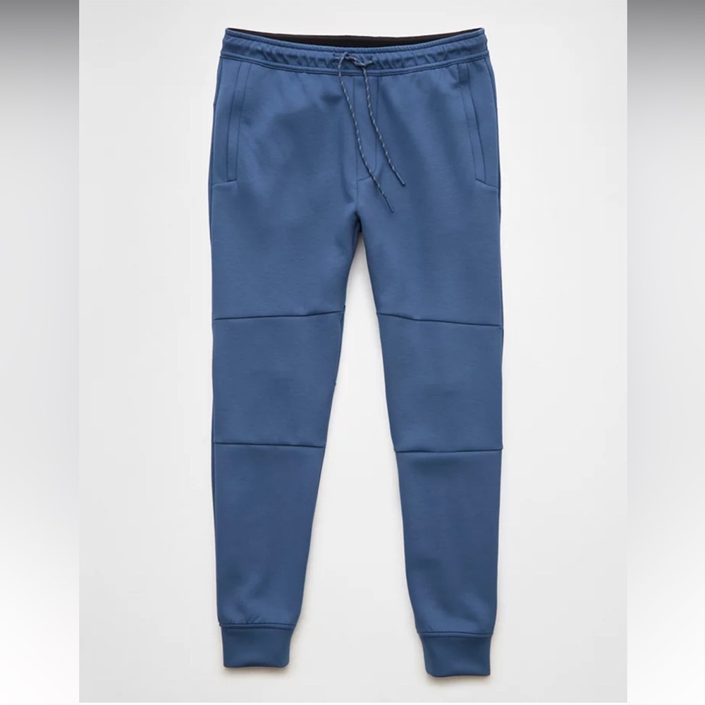 Two Pairs: American Eagle Good Vibes 24/7 joggers in men’s Small Tall